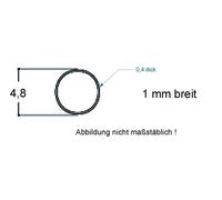 Fleischmann 948002 Anneaux De Adhérence Diamètre Roues 4,8 MM En Gomme 10 Pièces