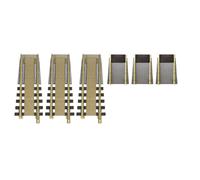 Fleischmann H0 665301 Set de Complément pour Platine (Mittelleiter-Wechselstrom)