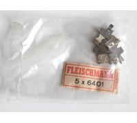 FLEISCHMANN HO 6401 x5 BORNE UNIPOLAIRE CONNEXION D'ALIMENTATION ELECTRIQUE NEUF