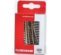 Fleischmann N 22235-S voie de compensation courbe R3a, 295,4 mm (12 pièces)...
