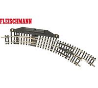 Fleischmann Aiguillage enroulé électrique 22275 – à droite – Voie N sans ballast – 1 pièce