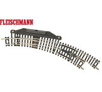 Fleischmann Aiguillage enroulé électrique 22275 – à droite – Voie N sans ballast – 1 pièce