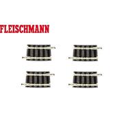 Fleischmann N 9123-S Voie courbe R1, 7,5° (4 pièces) - NEUF