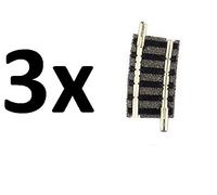 Fleischmann N 9128 3X Rail Courbé R2 7,5 Degré Rayon 225,6Mm NEU Piccolo 1:160