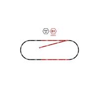 Fleischmann N 919010 Ensemble De Rails B1 Analog DC 2-rail Multi-Couleur