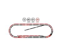 Fleischmann N 919012 Coffret De Rails D1 Câblage D 2-Leiters Neuf