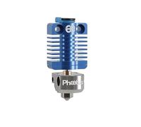 Fleixoaptv BMS Dragonfly Tout Métal, Buse Chauffante en Cuivre Plaqué Bimétal, L'imprimante 3D Compatible avec Ender CR10 3 5 Pro Upgrade(Blu)