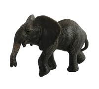 flejfcnk Réaliste De Famille De Éléphanteauspeintes à La Main avec Une Apparence Détaillée,Figurines Éléphanteaus Antiques,Jouets Éducatifs pour Collection d'animaux pour La Collection d'animaux