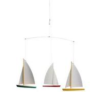 Flensted Mobiles 3 Dinghy Regatta Mobile suspendu 15" Multicolore