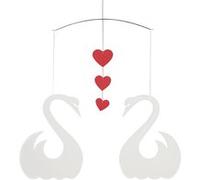 Flensted Mobiles Fairy Swans Rouge G