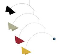Flensted Mobiles Fatamorgana Mobile en Acier, Multicolore, 60 x 60 cm