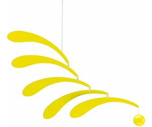 Flensted Mobiles Flowing Rhythm, jaune
