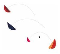 Flensted Mobiles Mobile Life & Thread 205 cm Rouge G