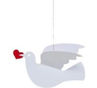 Flensted Mobiles Love Dove seul Rouge G