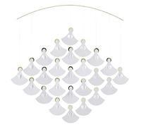 Flensted Mobiles Mobile suspendu Angel Chorus (25 anges) - 22" - Carton de haute qualité
