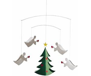 Flensted Mobiles Mobile suspendu Anges d'amour 17" en carton de haute qualité