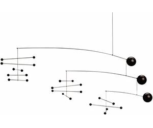 Flensted Mobiles Mobile suspendu Symphonie en 3 mouvements - 26" - Acier