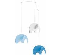 Flensted Mobiles Olephants Bleu Bleu