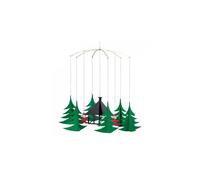 Flensted Mobiles – Mobile suspendu – Pixies in the Xmas Forest – 11" – Carton de haute qualité