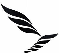 Flensted Mobiles Rhythm Noir 122x120cm