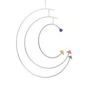 Flensted Mobiles So Close Mobile, acier, multicolore, 59 x 57 cm