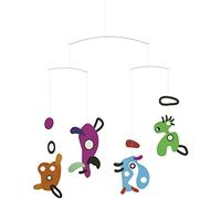 Flensted Museum Jorn Mobiles, film, multicolore, 58 cm