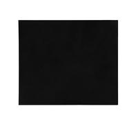 FLEOR 20X17cm Matériel de Pickguard pour Guitare Acoustique Feuille Vierge Anti-rayures Support Auto-adhésif pour la plupart des Guitares Acoustiques Personnalisées, Noir