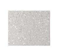 FLEOR 20X17cm Matériel de Pickguard pour guitare acoustique Feuille vierge anti-rayures Support auto-adhésif pour la plupart des guitares acoustiques personnalisées, perle blanc
