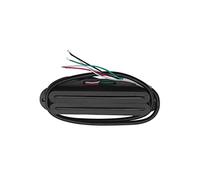 FLEOR Alnico 5 Humbucker à rail chaud Micro à simple bobinage 6-7K Humbucker noir complet Fit ST SQ TL Guitare