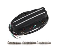 FLEOR Alnico 5 TL Micro Hot Dual Rail Humbucker Bridge Micro 9-10K