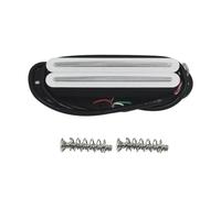 FLEOR Double humbucker à rail chaud Micro Humbucker pour guitare à simple bobinage Blanc Fit ST SQ TL Guitare électrique