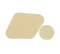 FLEOR LP Lot de plaques arrière pour guitare électrique LP, crème 1 pli