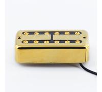 FLEOR Micro Alnico 2 Humbucker pour manche de guitare électrique 3-4K pour guitare de type FT, doré