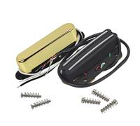 FLEOR Micro Alnico 5 TL Micro chevalet Humbucker Hot Rail 9~10K & Micro manche simple bobinage Or 7~8K Fit TL Partie guitare