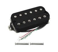 FLEOR Micros Humbucker pour guitare noire Alnico 5 micro chevalet 14-15k