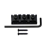 Fleor Sillet de guitare verrouillable en métal pour guitare électrique à trémolo Floyd Rose à double verrouillage 43MM Noir