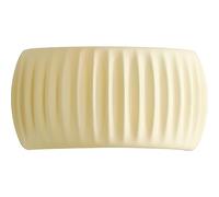 FLEPYHB Appliques murales d'intérieur LED, applique murale au lait blanc, éclairage haut et bas, résine intérieure orange, applique murale moderne nordique, décoration LED verte, lampe de chevet de