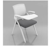 FLEPYHB Chaise D'étudiant avec Bureau Attaché, Chaises De Réception en Maille avec Dossier Ergonomique, Siège Rembourré, Chaise À Accoudoir pour Réunion, Conférence, Réception