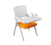 FLEPYHB Chaise D'étudiant avec Bureau Intégré, Pliable Et Empilable, pour Réception, avec Dossier Ergonomique Et Assise Rembourrée. Chaises De Réception pour La Maison, L'école, Les Fêtes, L'église