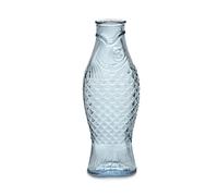 Serax Bouteille en verre Fish & Fish 85 cl Light blue