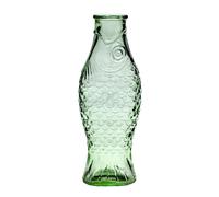 Carafe en verre pour l'eau | Collection Fish & Fish par Paola Navone | Carafe 850 ml | Bouteille conteneur transparent vert pour boissons