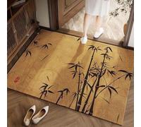 ,Flesh,100*120,50×80 cm Paillasson Intérieur Antidérapant et Très Absorbant - Tapis Lavable en Microfibre Douce avec Base en Caoutchouc pour Cuisine, Salle de Bain, Entrée Maison et Animaux