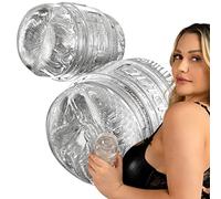 Fleshlight Quickshot Mia Malkova - masturbateur compact avec 2 ouvertures, discret et stable en matériau SuperSkin réaliste