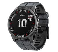 Fleshy Leaf Bracelet camouflage de 22 mm compatible avec Garmin Fenix 7, Fenix 6, Fenix 6 Pro, Fenix 5, Fenix 5 Plus, Approach S60 S62, Forerunner 935 945, bracelet à dégagement rapide, 22mm, Silicone