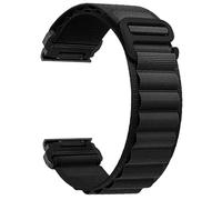 Fleshy Leaf Bracelet compatible avec Garmin Fenix 8 47 mm/epix Pro 47 mm, facile à installer, bracelet Garmin Fenix 7/6/5, Forerunner 935 945, bracelet à dégagement rapide, 22MM, Nylon, Pas de gemme