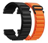 Fleshy Leaf Bracelets de montre compatibles avec Garmin Fenix 8 51 mm Tactix 7 Pro Fenix 7x 5x Plus 6x Pro, bracelet de sport en nylon de 26 mm pour Garmin Fenix 3 3HR, 26MM, Nylon, Pas de gemme