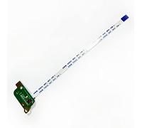 Fleshy Leaf Commutateur d'alimentation avec câble de remplacement pour HP ProBook 450 G3 455 G3 470 G3 827035-001 DA0X63PB6F0 DA0X63PB6F1