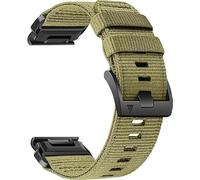 Fleshy Leaf Compatible avec Garmin Fenix 8 47 mm/epix Pro 47 mm en nylon pour Fenix 5/6/7 Band 22 mm pour Fenix 5 Plus/Fenix 6 Pro/Forerunner 935, 22MM, Nylon, Pas de gemme