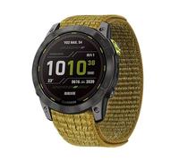 Fleshy Leaf Compatible avec Garmin Fenix 8 47 mm/epix Pro 47 mm en nylon pour Fenix 5/6/7Fenix 5 Plus/Fenix 6 Pro/Forerunner 935, 22MM, Nylon, Pas de gemme