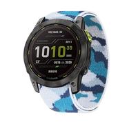 Fleshy Leaf Compatible avec Garmin Fenix 8 47 mm/epix Pro 47 mm en nylon pour Fenix 5/6/7Fenix 5 Plus/Fenix 6 Pro/Forerunner 935, 22MM, Nylon, Pas de gemme